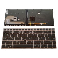 Teclado HP EliteBook 745 G5 | 745 G6 | 840 G5 | 840 G6 | Zbook 14U G5 | 14U G6 Track Stick Retroiluminado - Moldura Prata Teclado HP EliteBook 745 G5 | 745 G6 | 840 G5 | 840 G6 | Zbook 14U G5 | 14U G6 Track Stick Retroiluminado - Moldura Prata
